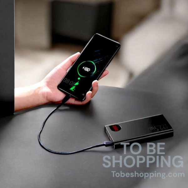 Baseus Adaman 20000mAh 22.5W Metal Digital Display Fast Charging Power Bank - Image 2