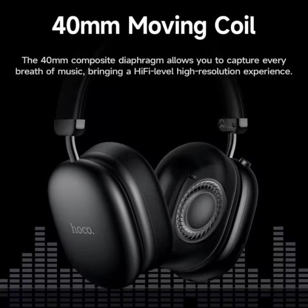 Hoco W35 Max Wireless Headset with 90 Hours Battery Life –