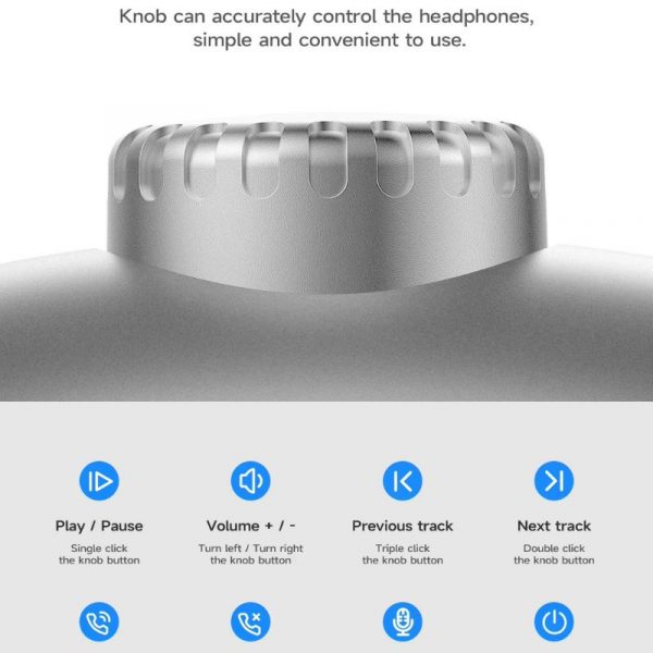 Hoco W35 Max WHoco W35 Max Wireless Headset with 90 Hours Battery Life –ireless Headset with 90 Hours Battery Life –