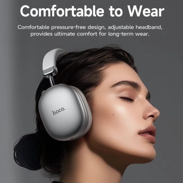 Hoco W35 Max Wireless Headset with 90 Hours Battery Life –