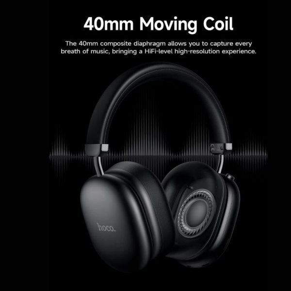 Hoco W35 Max Wireless Headset with 90 Hours Battery Life –
